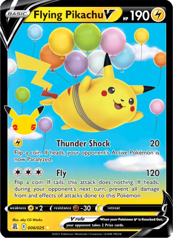 Flying Pikachu V
