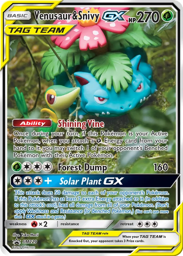 Venusaur & Snivy GX