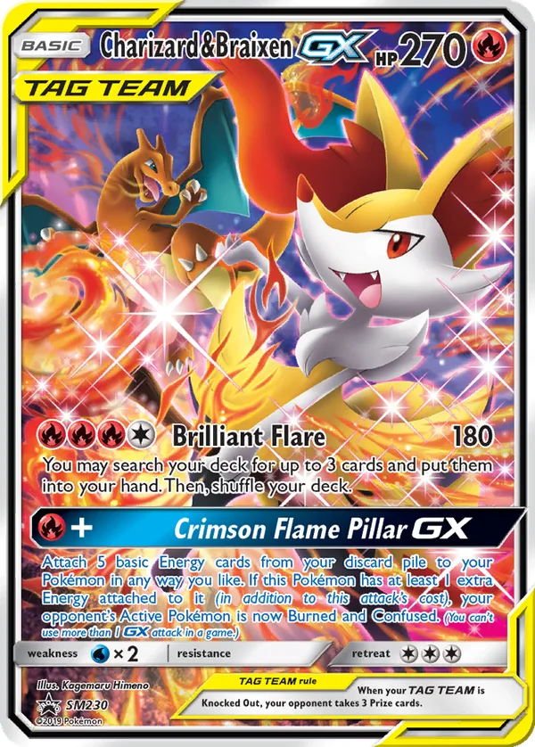 Charizard & Braixen GX