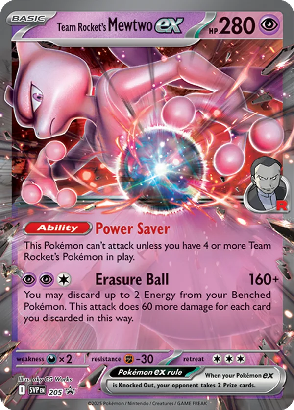 Team Rocket's Mewtwo ex