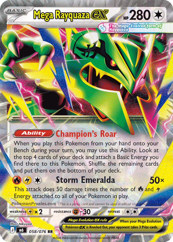 Mega Rayquaaza ex
