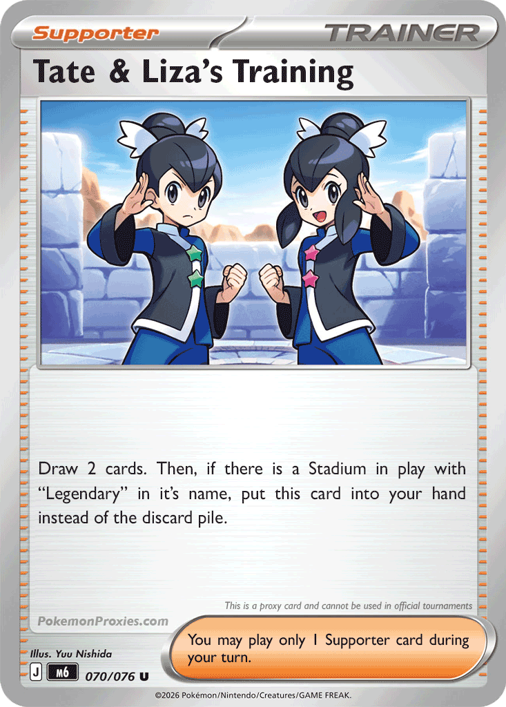 Tate & Liza's Training