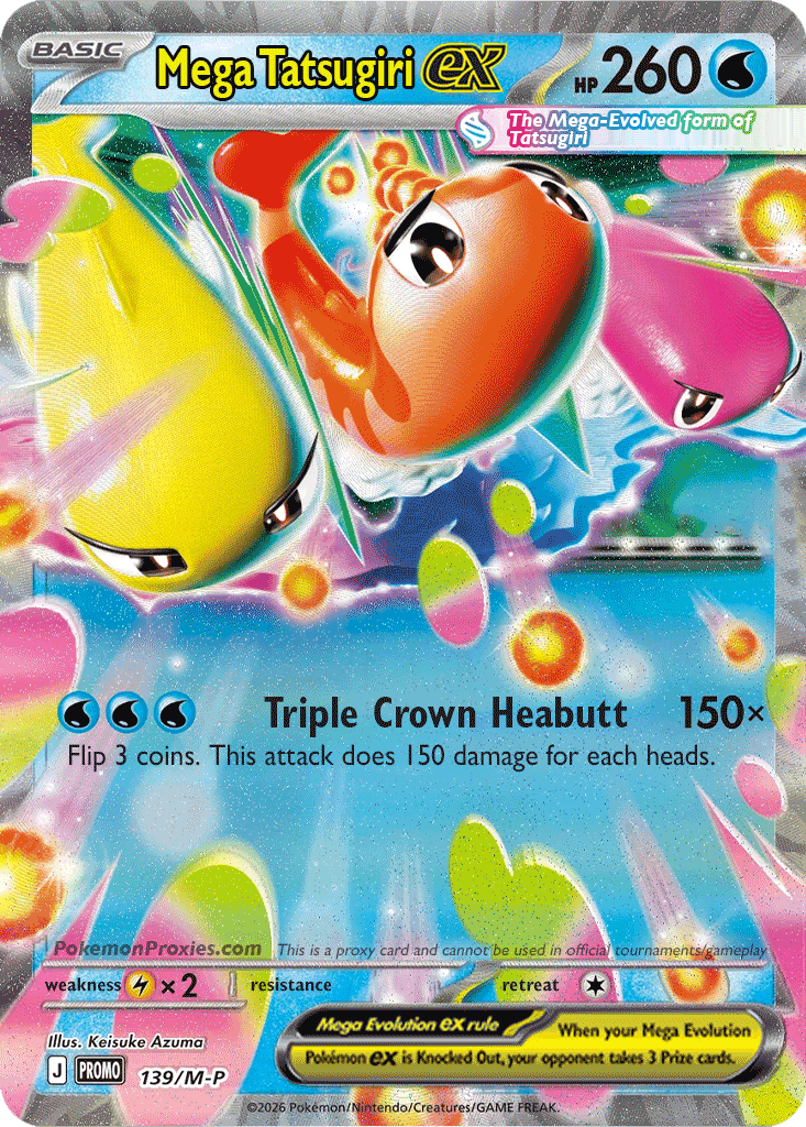 Mega Tatsugiri ex
